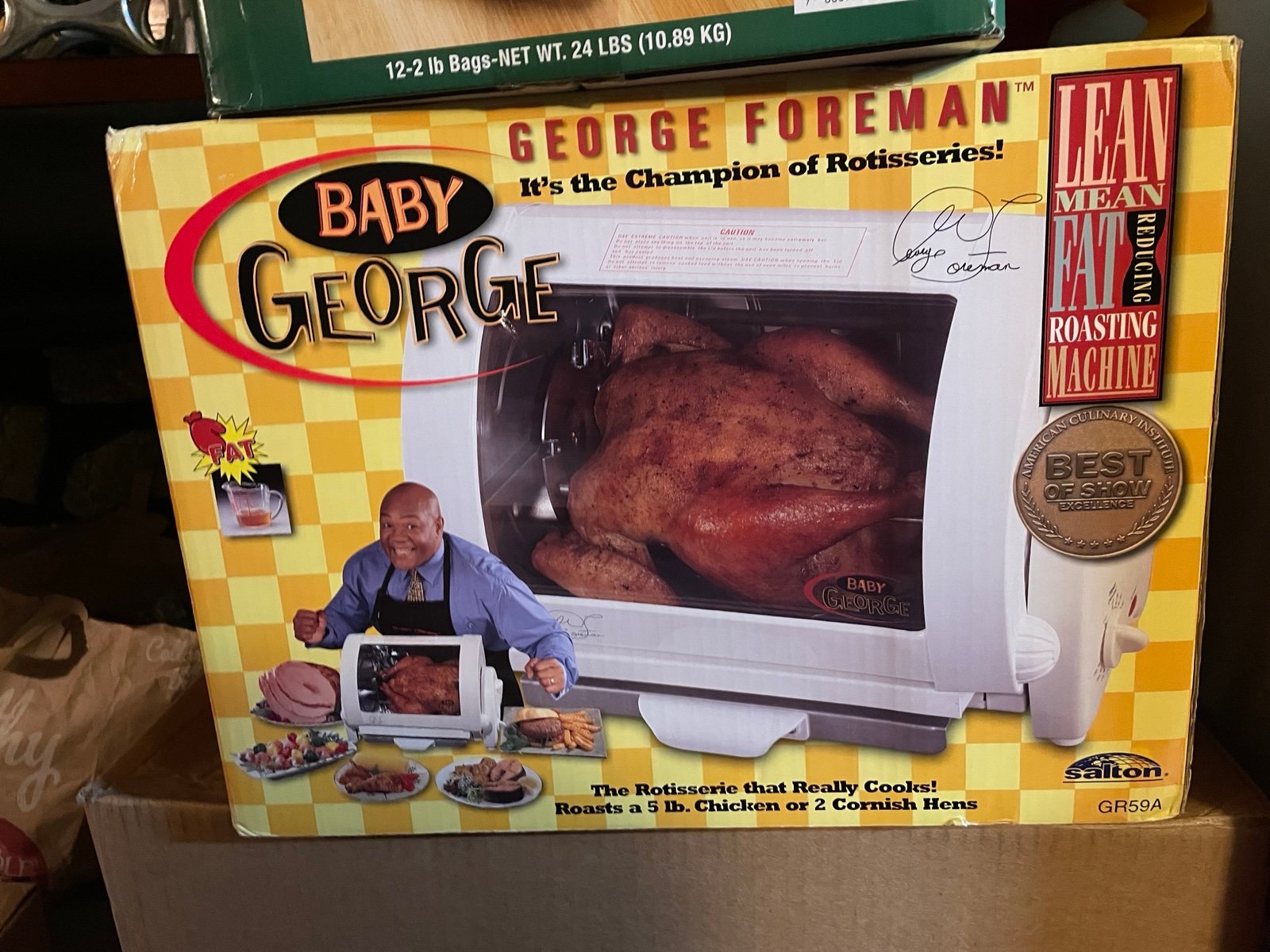 George Foreman Baby George rotisserie