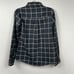 NWT Dixxon Flannel Co Boswells Plaid Windowpane Button Front Shirt Shacket Sz S