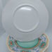 6 Le Cadeaux Melamine Yellow Blue Scalloped Floral Salad Dessert Plates 9”