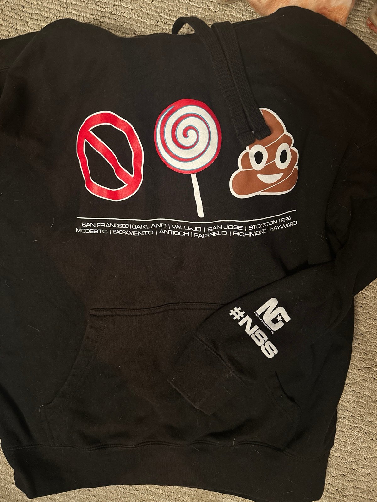NSS BLACK HOODIE