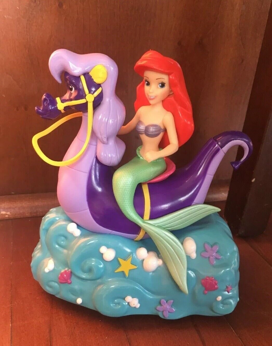 Little Mermaid Ariel Stormy RC Control Toy Car *TESTED* No Remote Seahorse Jada
