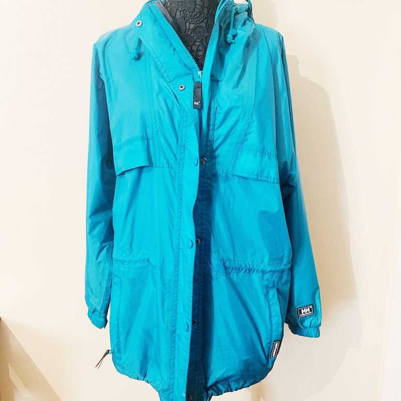 Helly Hansen • Turquoise Windbreaker (M)