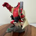 Hellboy 2006 Animated Dark House Deluxe Resin Limited Edition Statue FLAWED