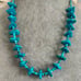 Vintage Turquoise Nugget Heishi Native American Navajo Necklace