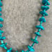 Vintage Turquoise Nugget Heishi Native American Navajo Necklace
