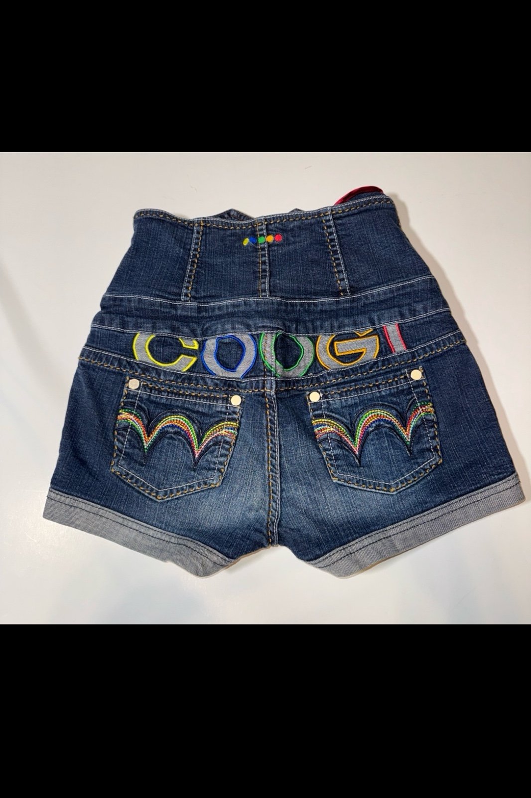 Vintage 90s/y2k coogi denim shorts