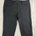 EUC! Lululemon ABC Classic Fit 5 Pocket Pant Warpstreme Black Sz 36 x30