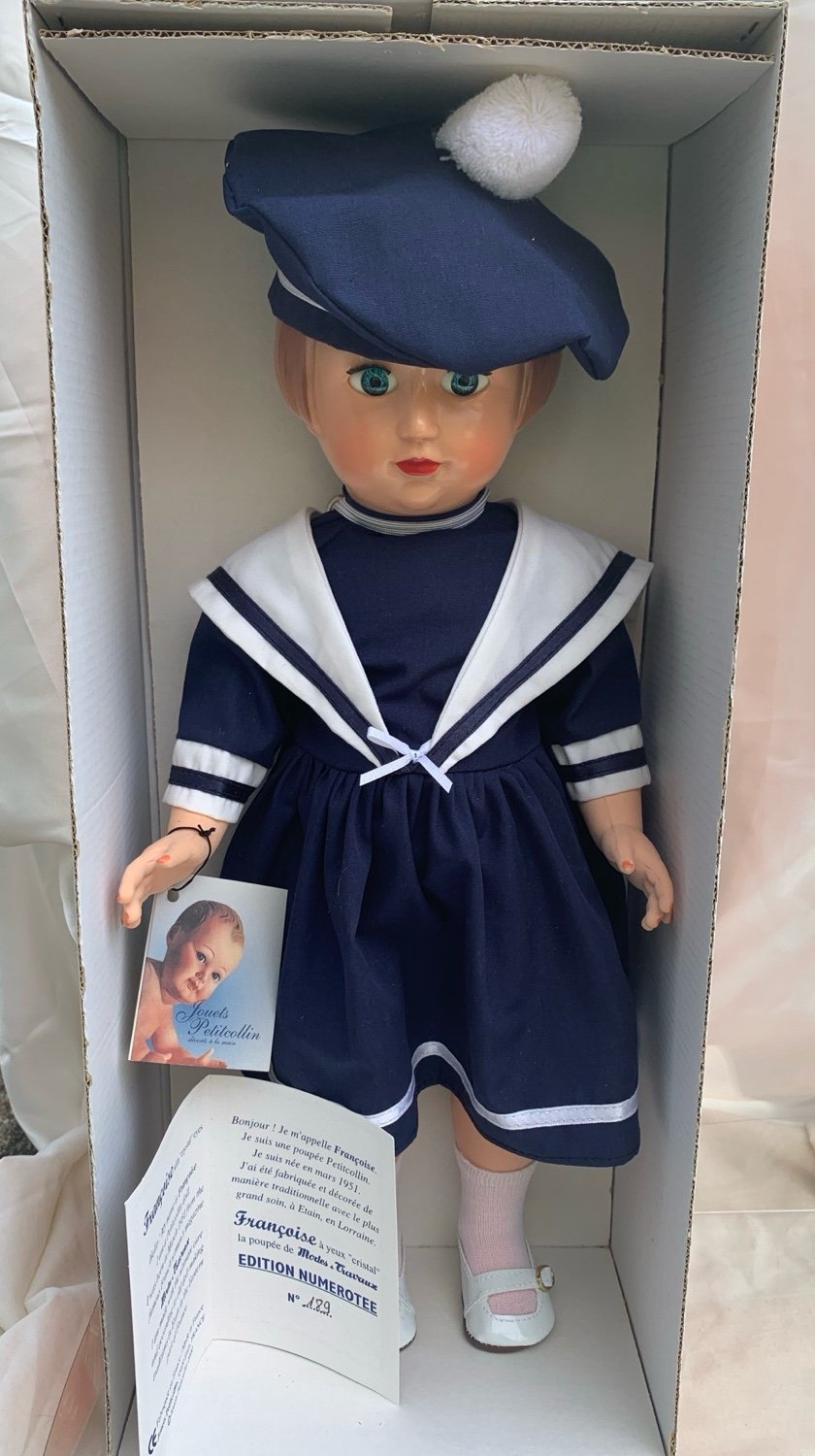 Petitcollin Doll Francoise w/crystal eyes