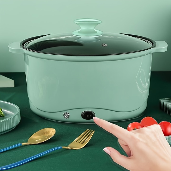 800W-1000W Electric Frying Pan - Multi-Functional, Non-Stick
