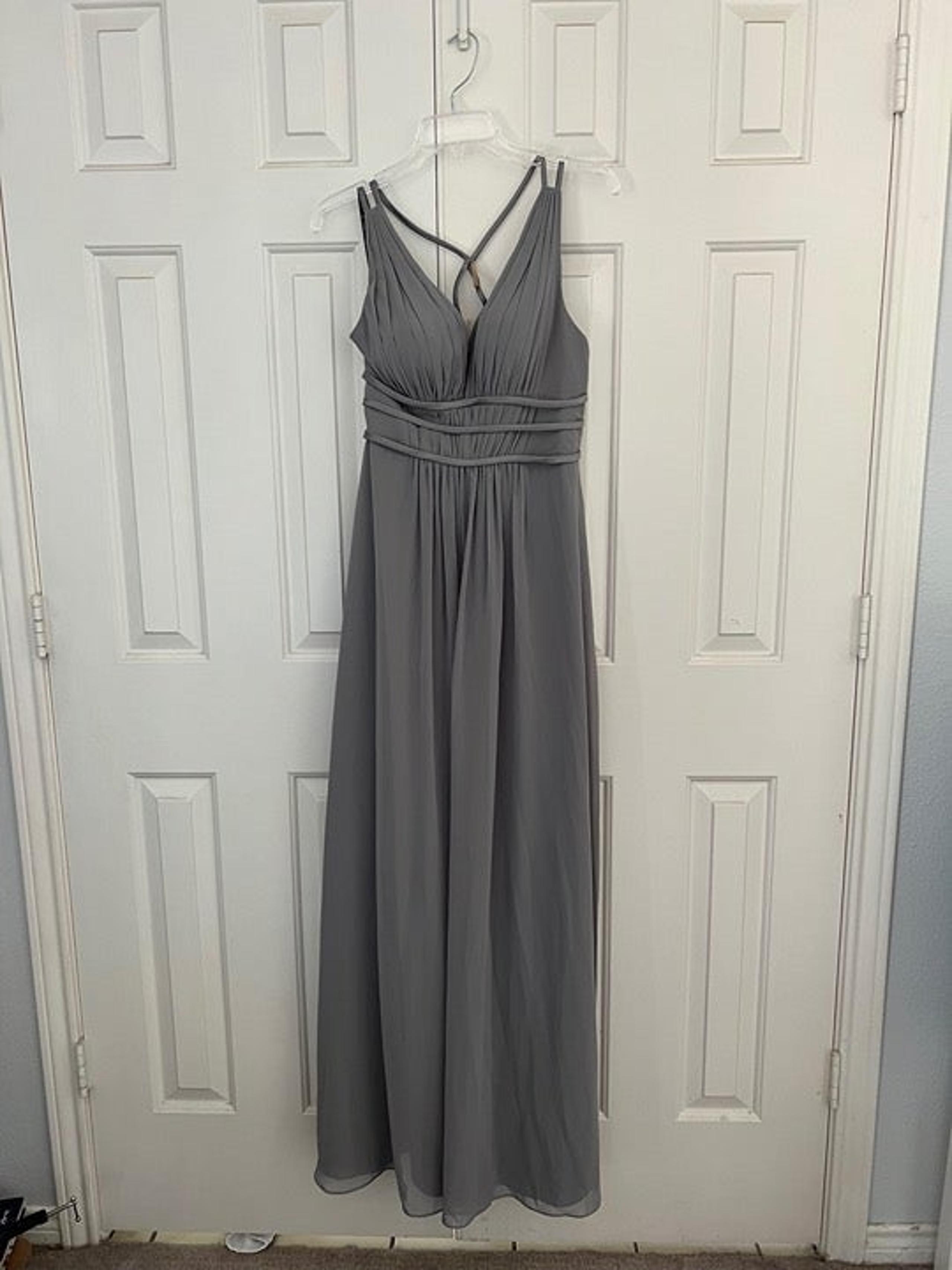 Sorella Vita Grecian-Style Bridesmaid Dress Style 9260 in Steel