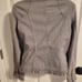 Christine Alexander Gray Denim Jacket with Swarovski Crystals Size Small