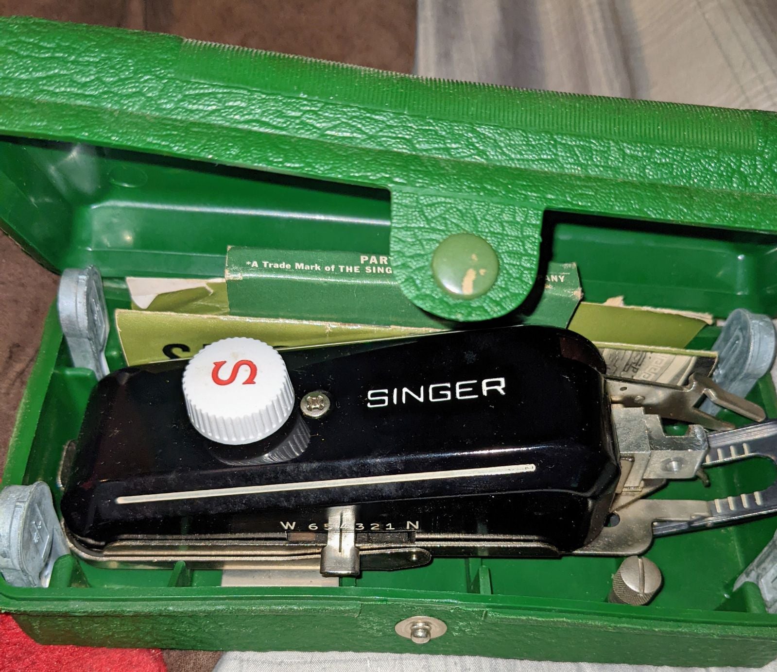 Singer Button Holer With Box