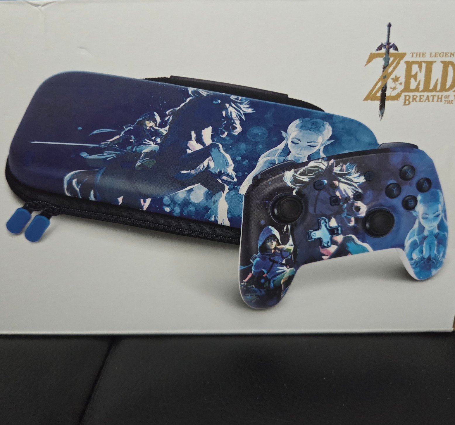 New zelda Switch case and wireless controller