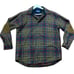 Pendleton Vintage 100% virgin wool trail shirt plaid size large