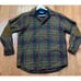 Pendleton Vintage 100% virgin wool trail shirt plaid size large