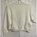 MADHAPPY Local Optimist Group Sweatshirt Size LARGE White Campus Fleece Crewneck