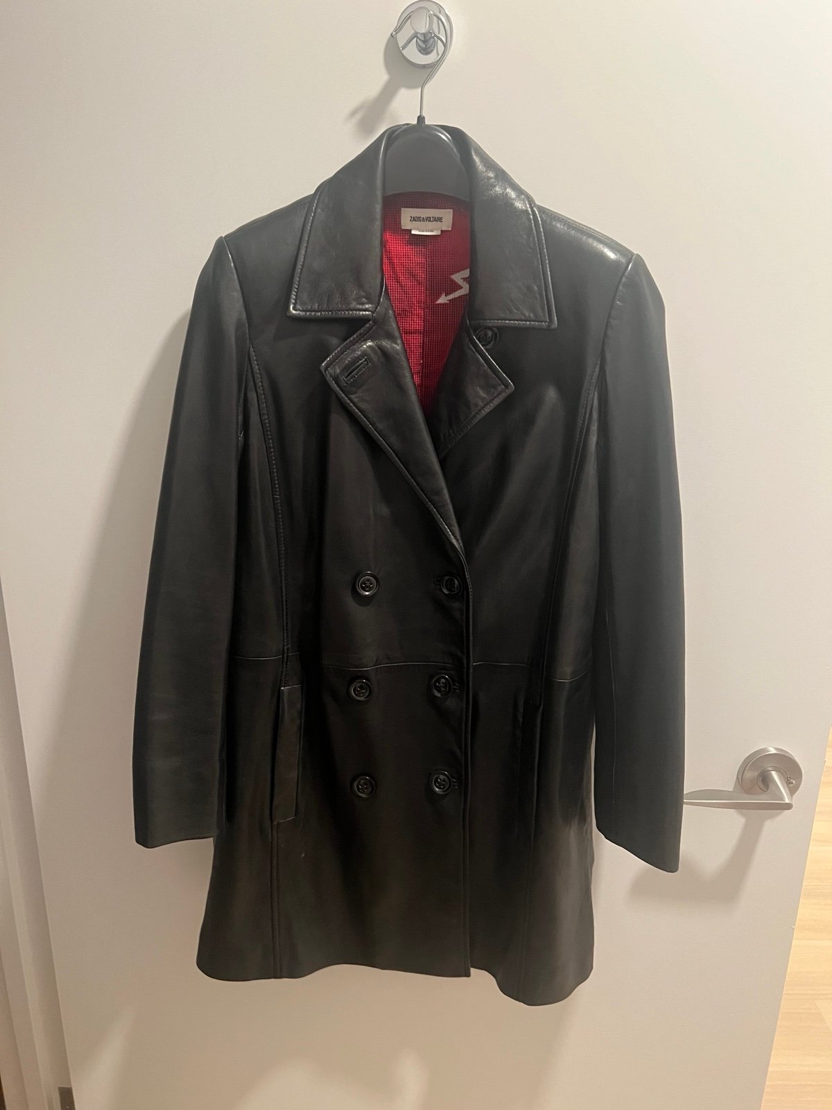 zadig & voltaire Black Leather Jacket