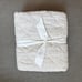 NEW Pottery Barn Belgian Flax Linen Diamond Quilted KING Sham in Flax
