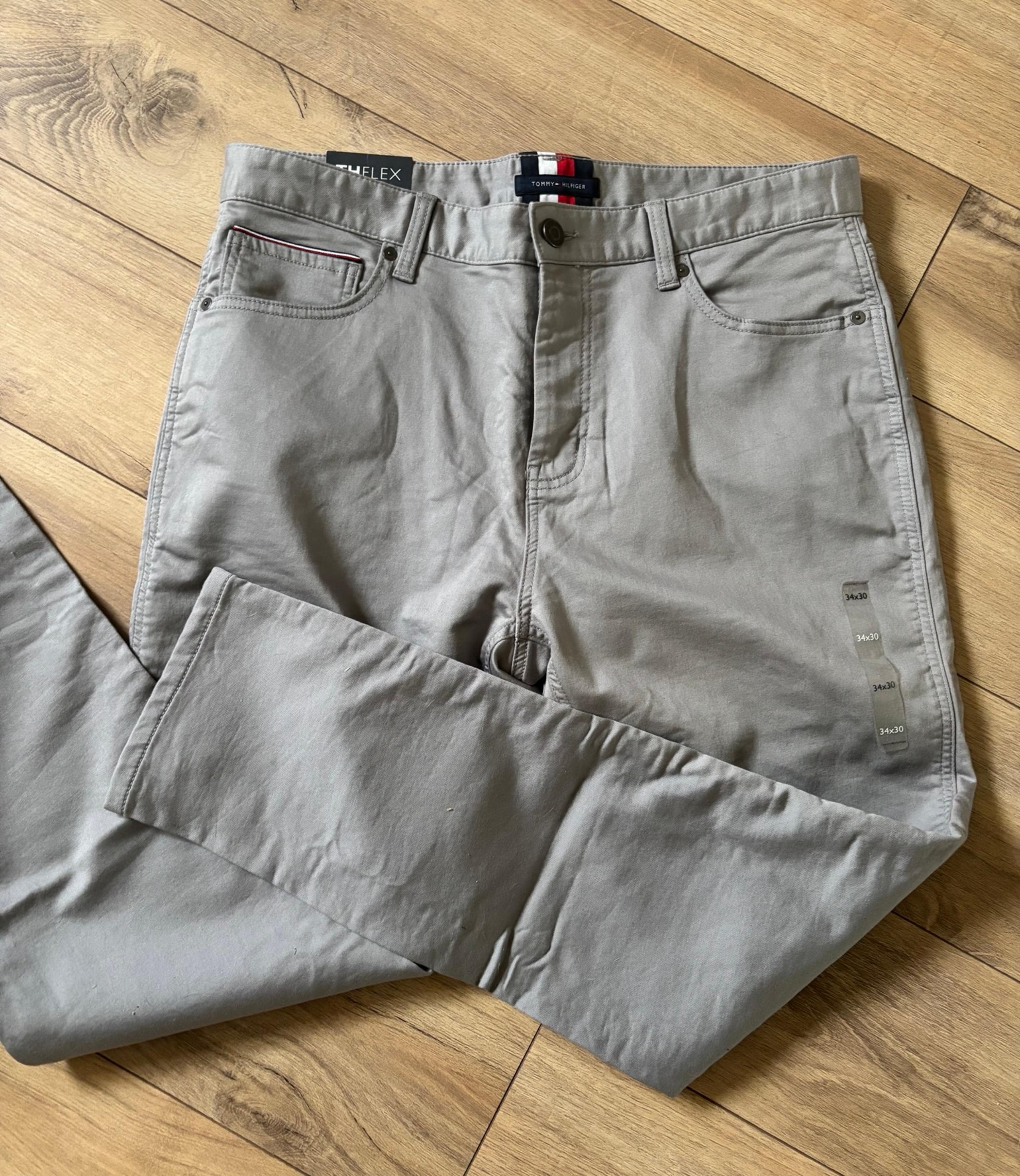 Tommy Hilfiger “The Flex” ultra comfort Men’s Pants 34X30 NWT Grey