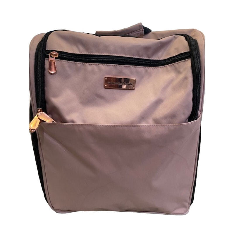 Samantha Brown Rose Gold Nylon Backpack