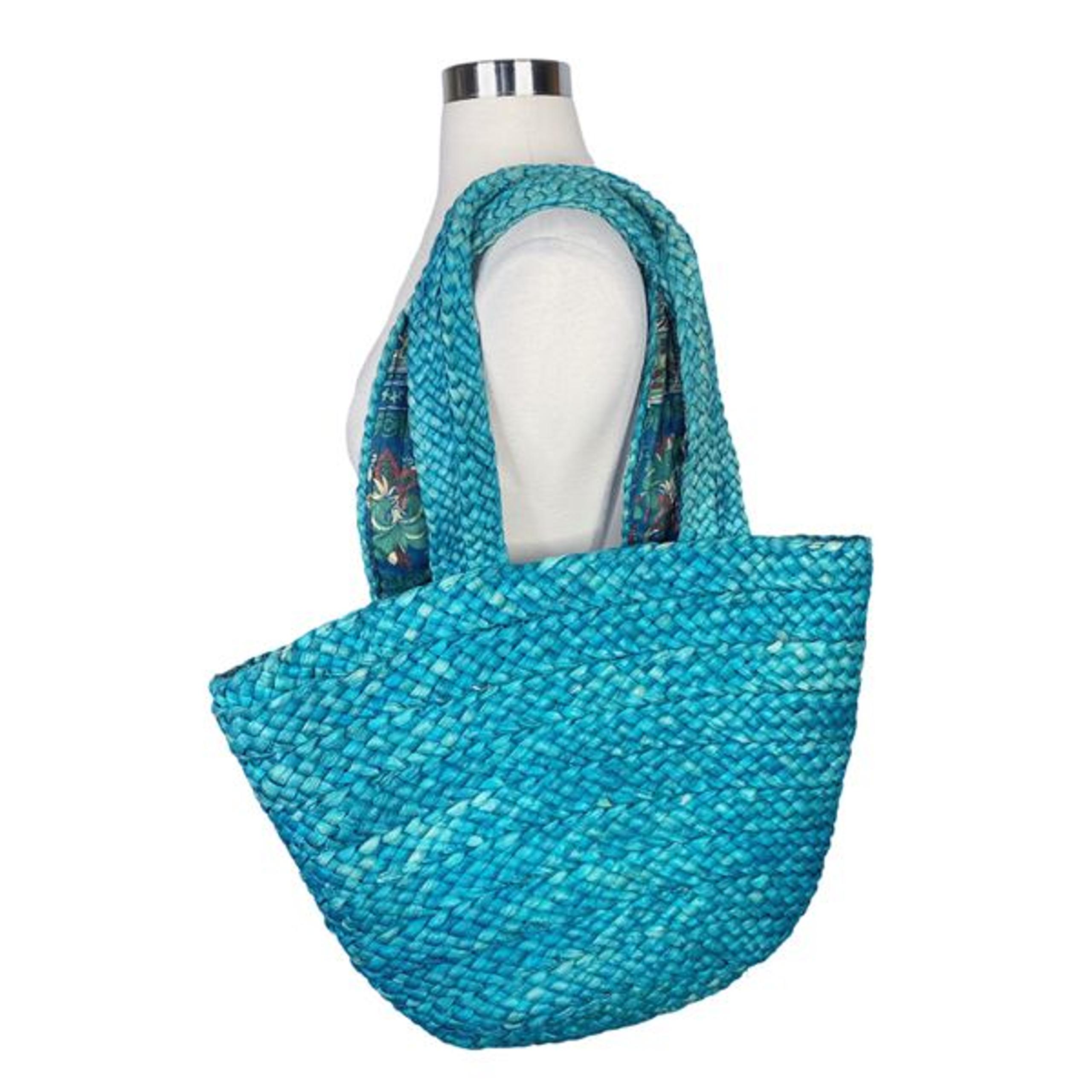 Charming Charlie Woven Tote Bag