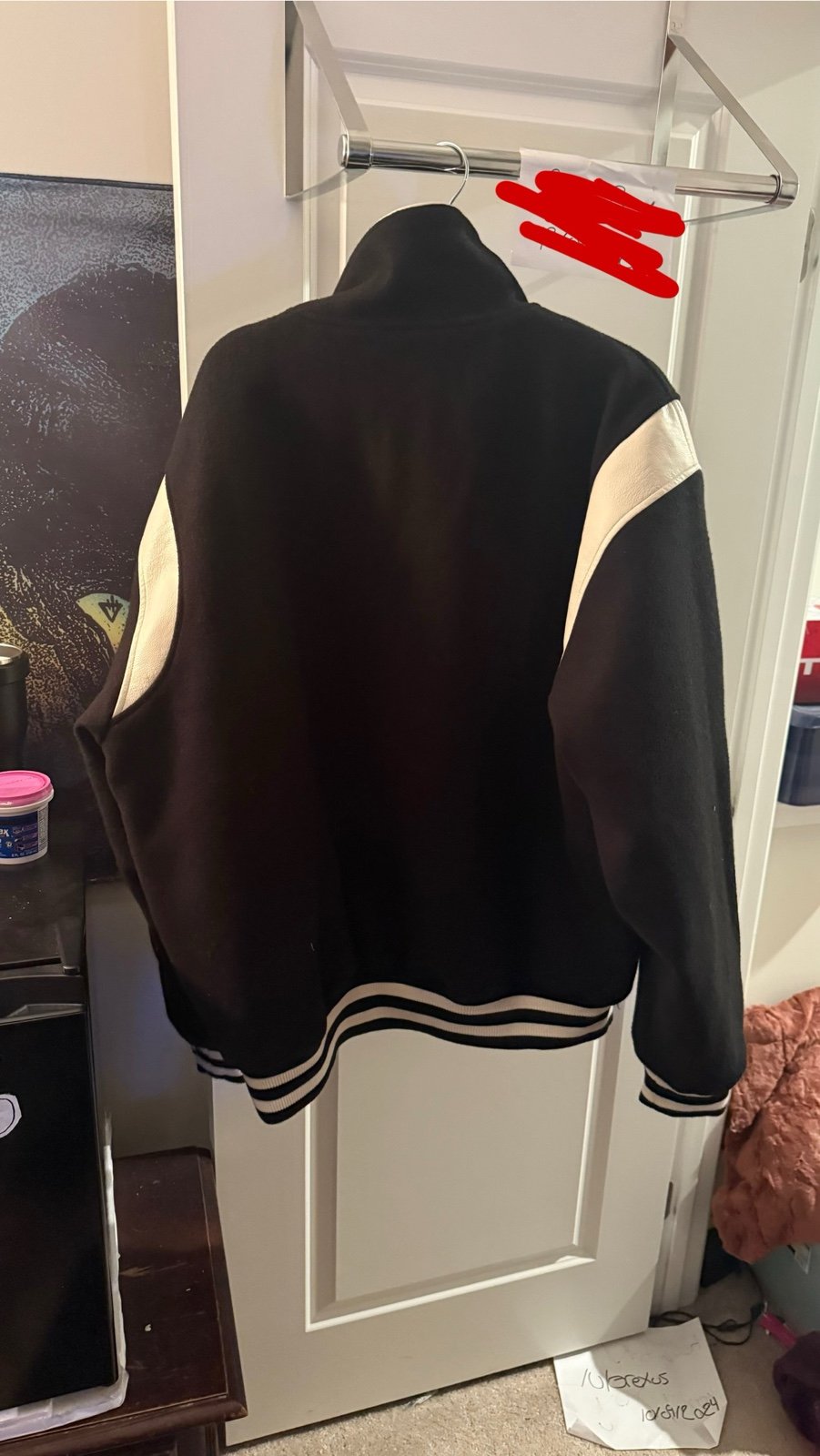 Civil regime letterman jacket