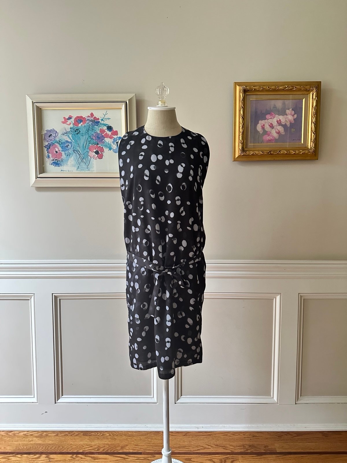 Vince -Modern polka dots dress - Size S