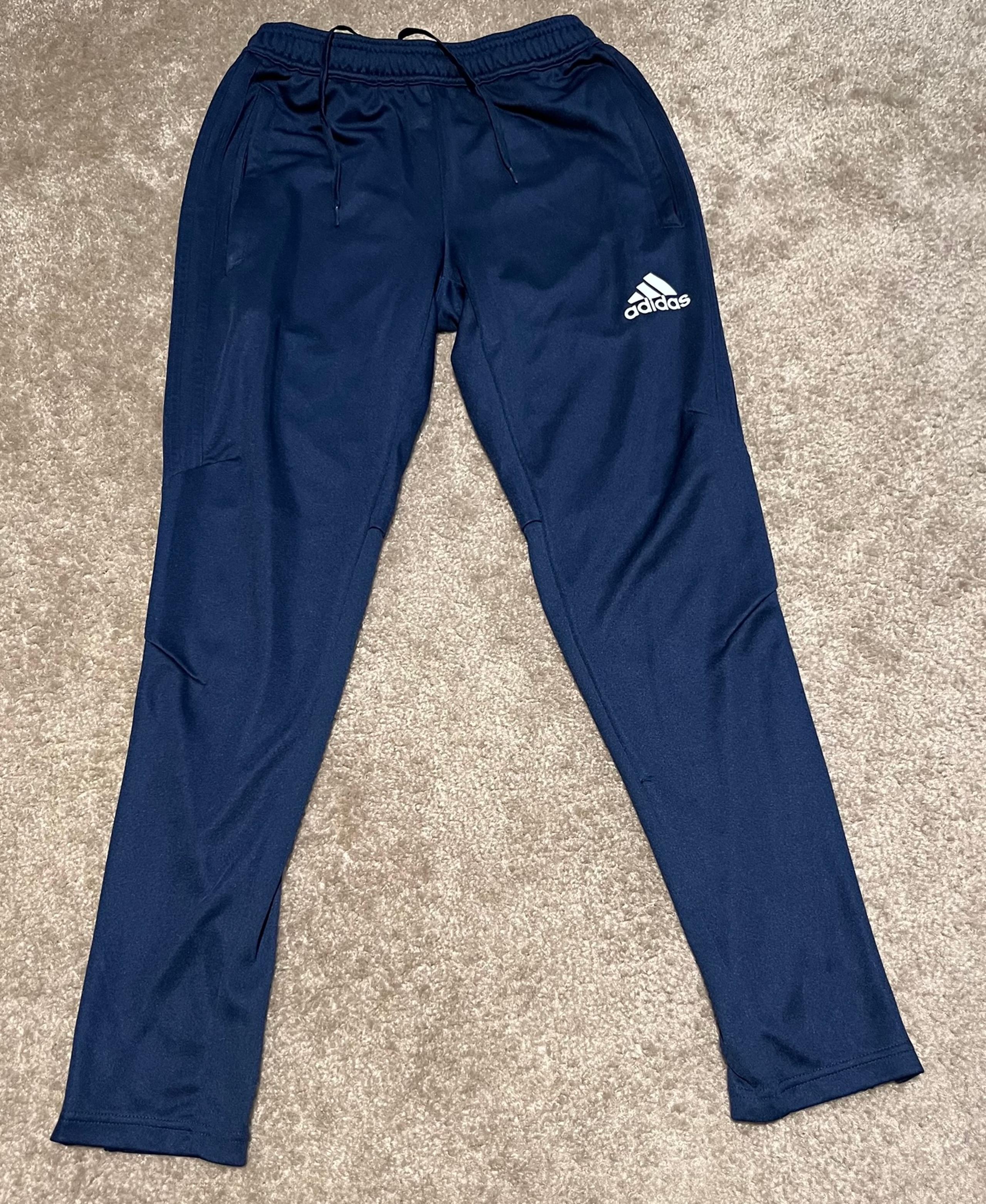 Adidas Womens Pants Blue Soccer Climacool Size: Small