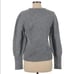 Heather Gray A New Day Puff-Sleeve Crew Neck Knit Pullover Sweater (NWT)