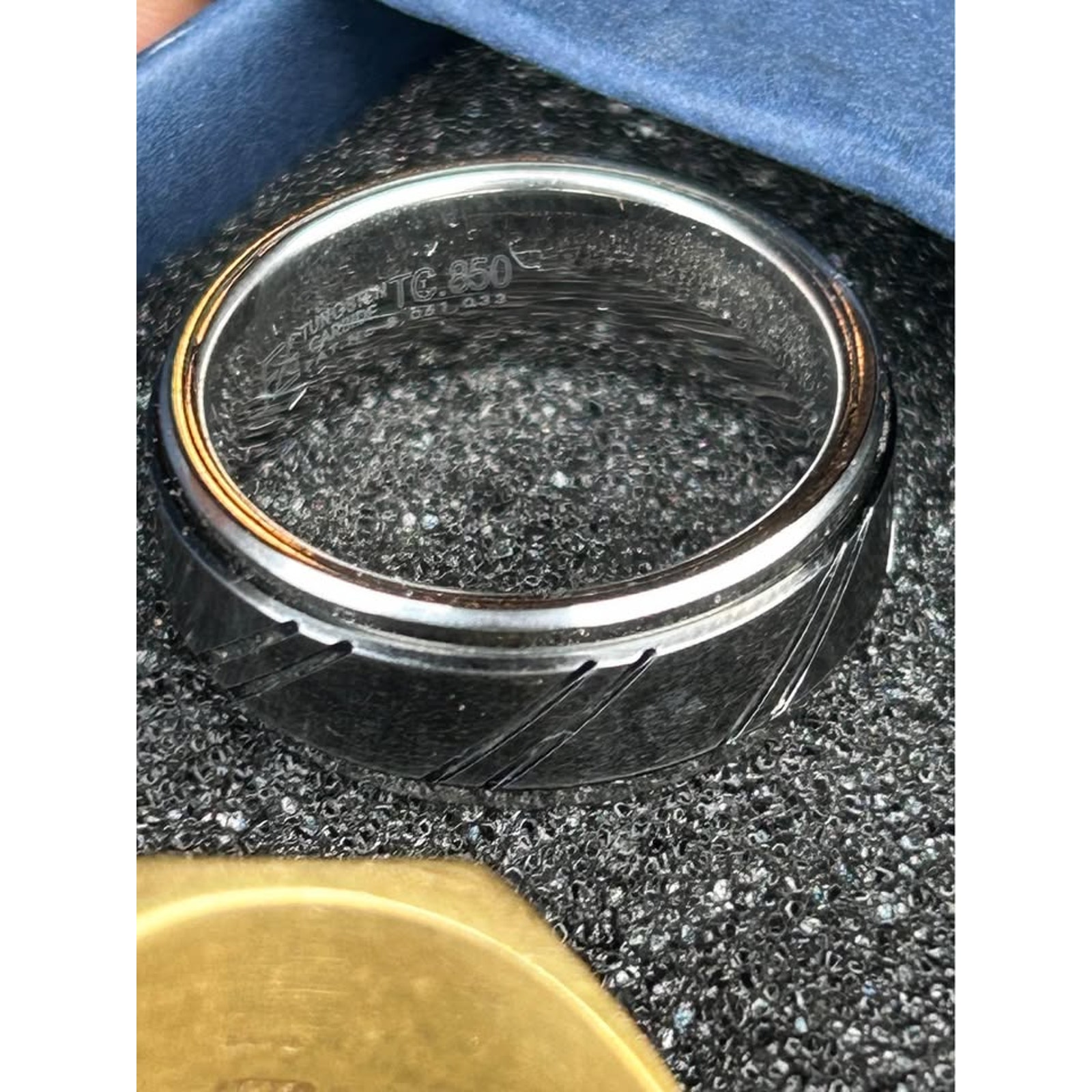 Tungsten Men’s Engagement Ring Size 11