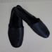 BCBGeneration Black Leather Sz. 9.5 Hand Tooled Slipon Loafers