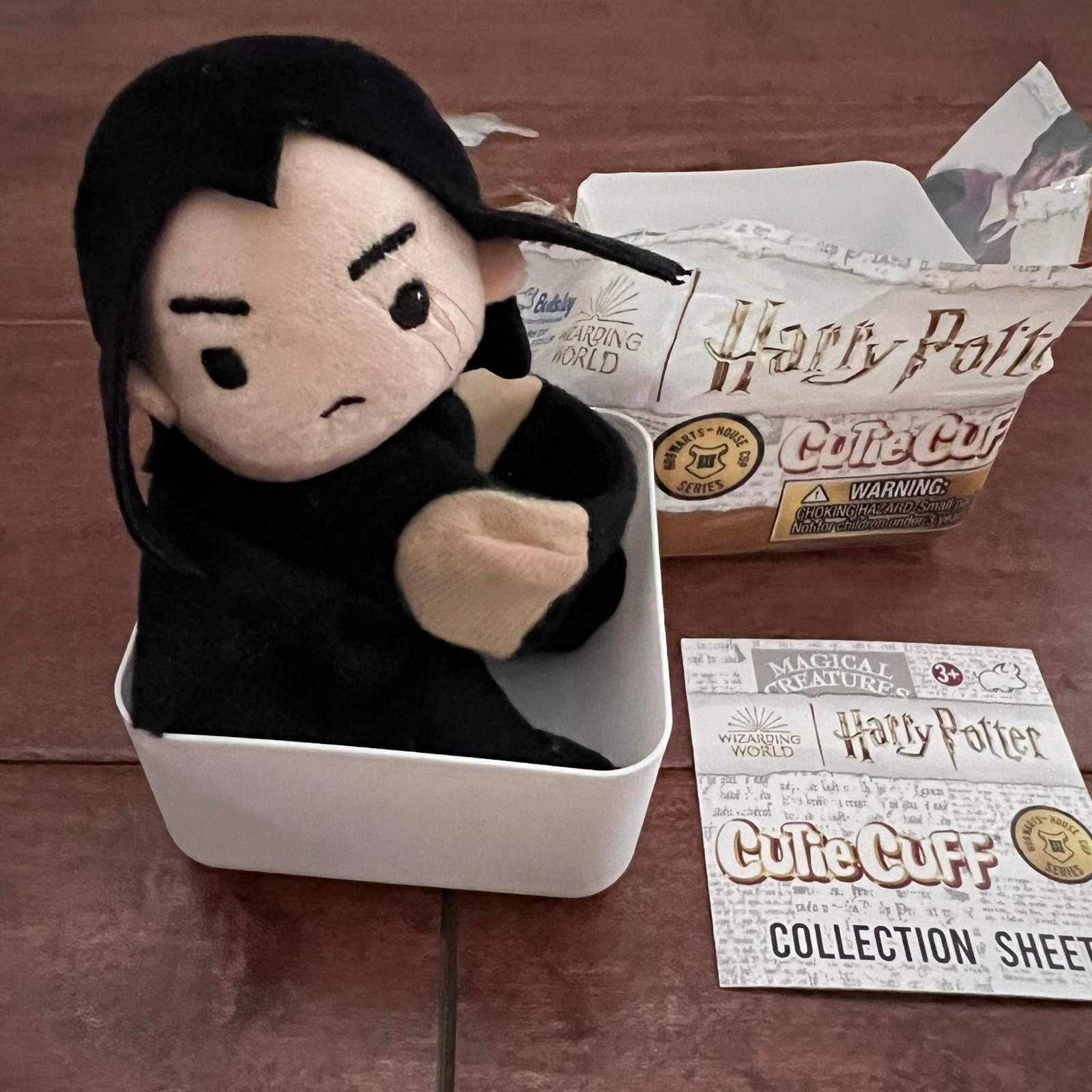 Harry Potter Severus Snape Plush Cutie Cuff