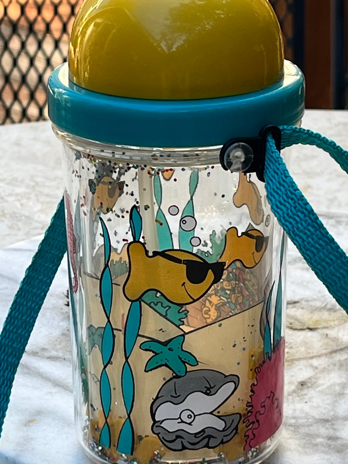 Gold Fish crackers collectible travel cup
