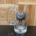 Vintage 1999 Universal Studios Dueling Dragons Pewter 3D Dragon Head Beer Mug