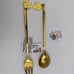 Sanrio Hello Kitty and My melody spoon folk sets bundle