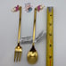 Sanrio Hello Kitty and My melody spoon folk sets bundle
