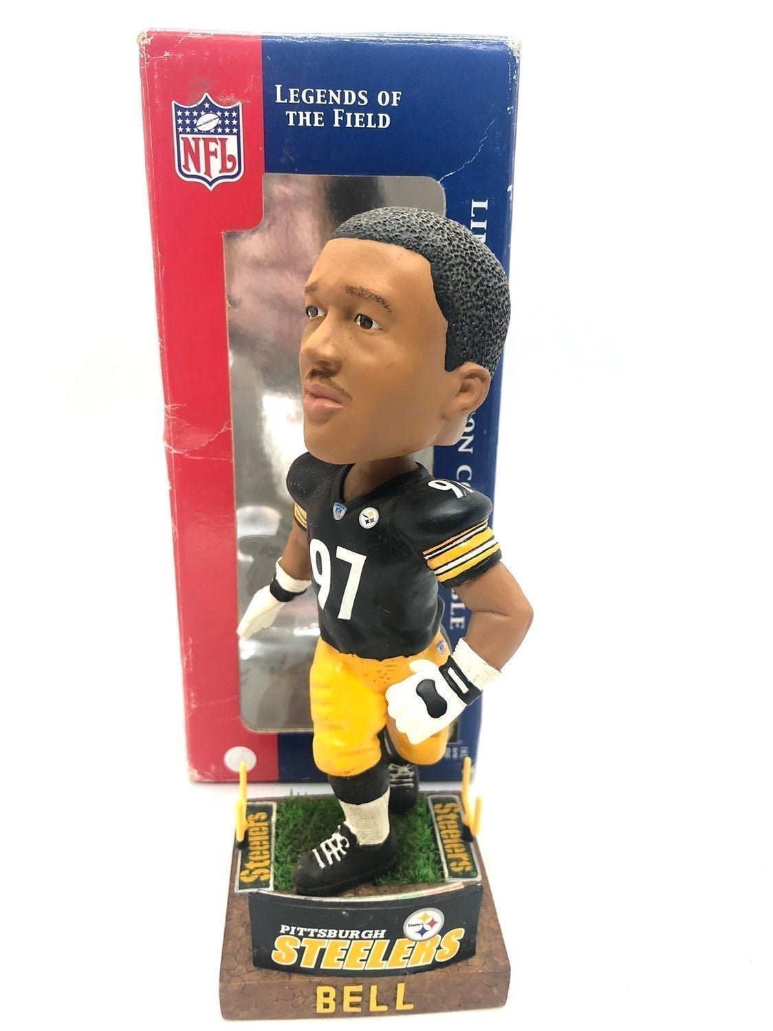 Kendrell bell pittsburgh steelers stadium bobblehead FOCO NFL bobble orig box