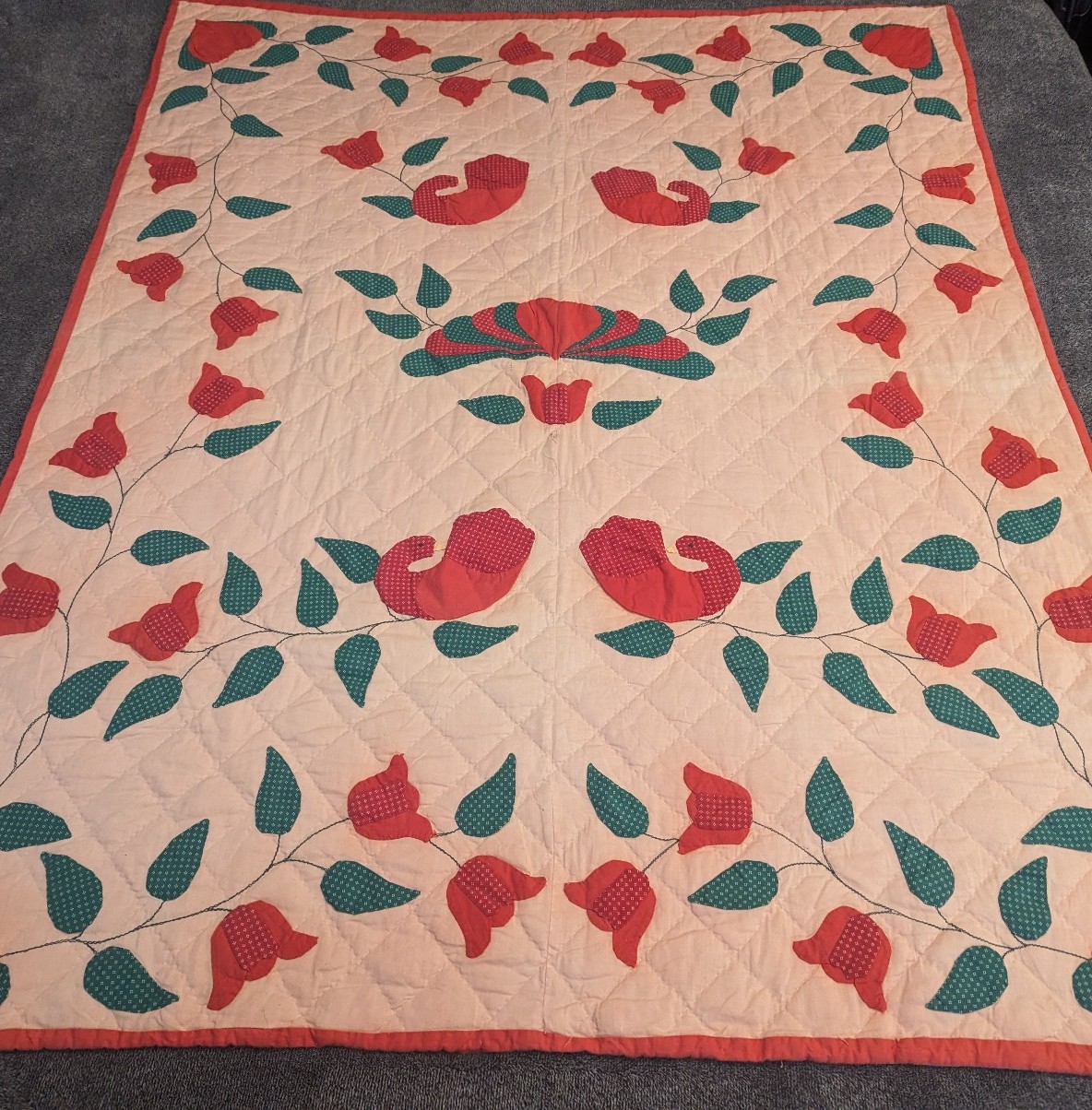 Vintage Applique Quilt