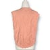 Vintage Sunbelt Sweater Vest Pink Pointelle Knit Scalloped Vneck Cottagecore