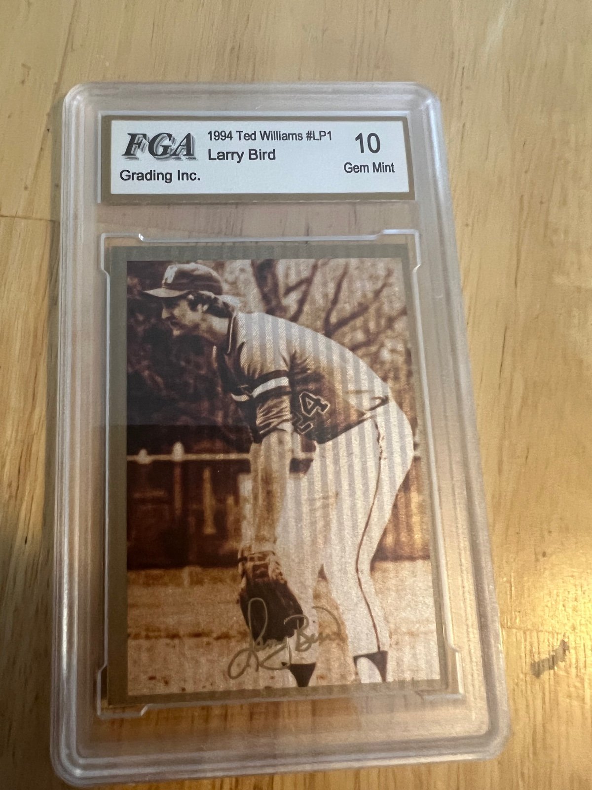 1994 Larry Bird Baseball Card