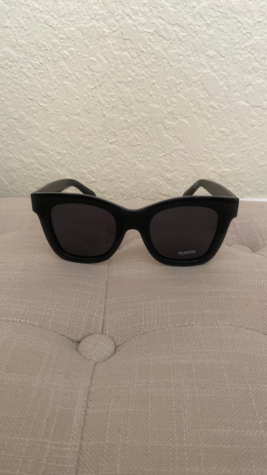 Quay Australia After Hours Black Polarized Sunglasses