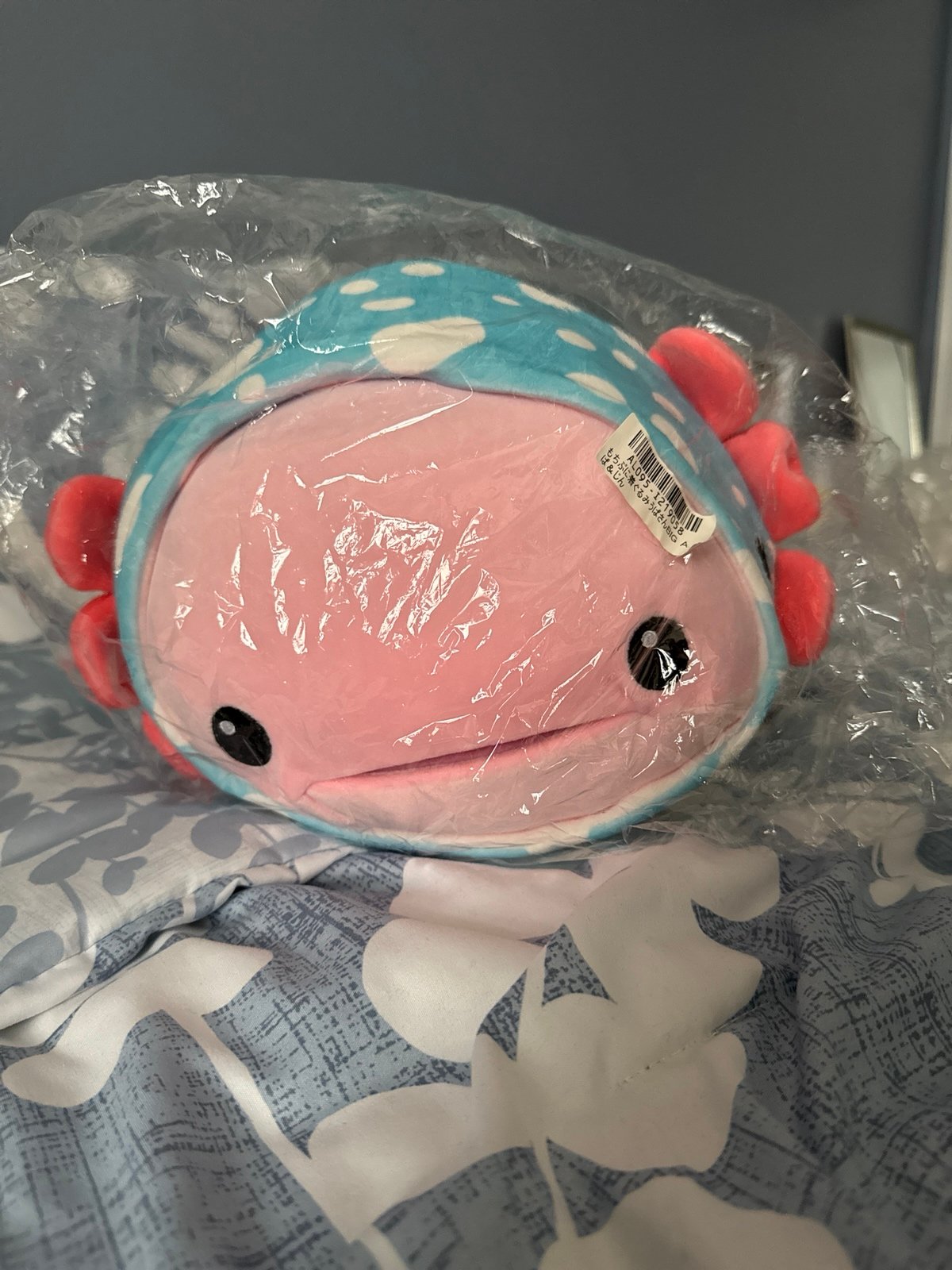 NWT Toreba MochiPun Wooper Axolotl Whale Shark Large Plush