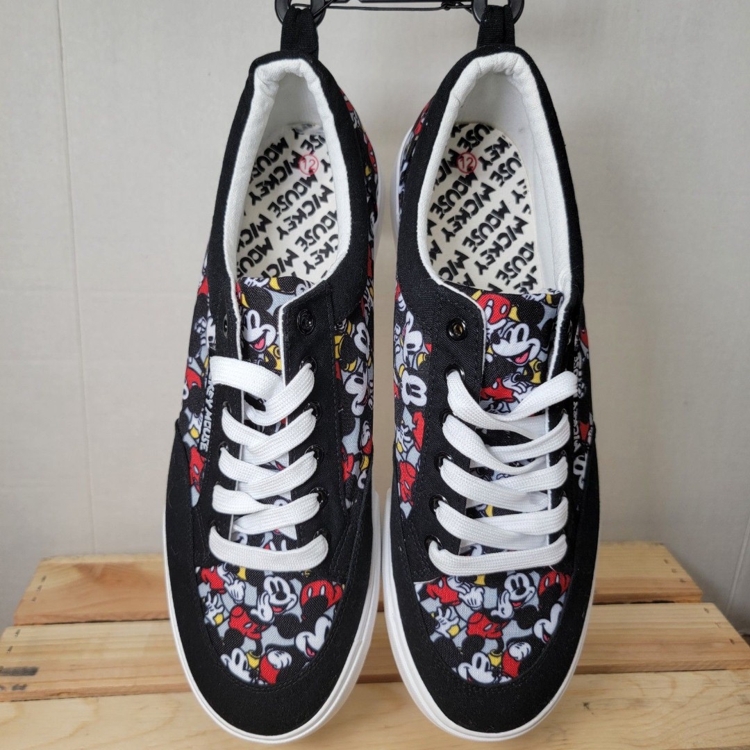 Disney/ Ground Up Mickey Mouse Canvas Tennis Shoes - Size 12 NWOT