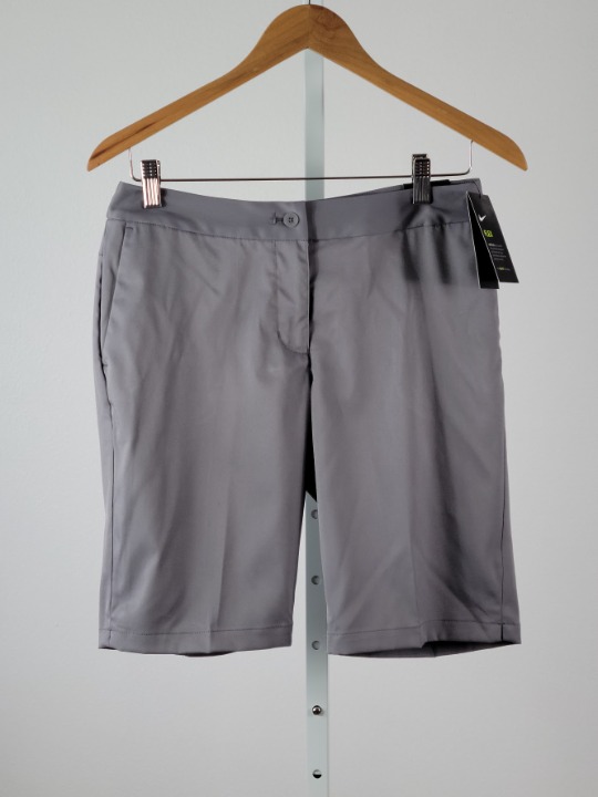 NIKE standart fit golf shorts gray Sz 4