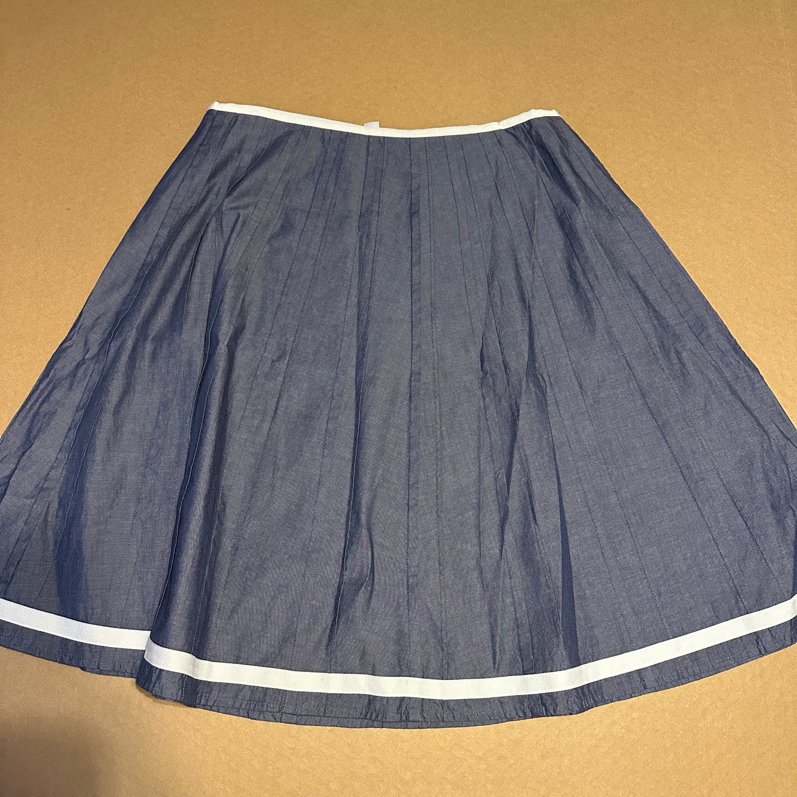 Boden Women Size 8 Blue Skirt