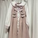Ank Rouge Houndstooth Jeweled Ribbon Dress