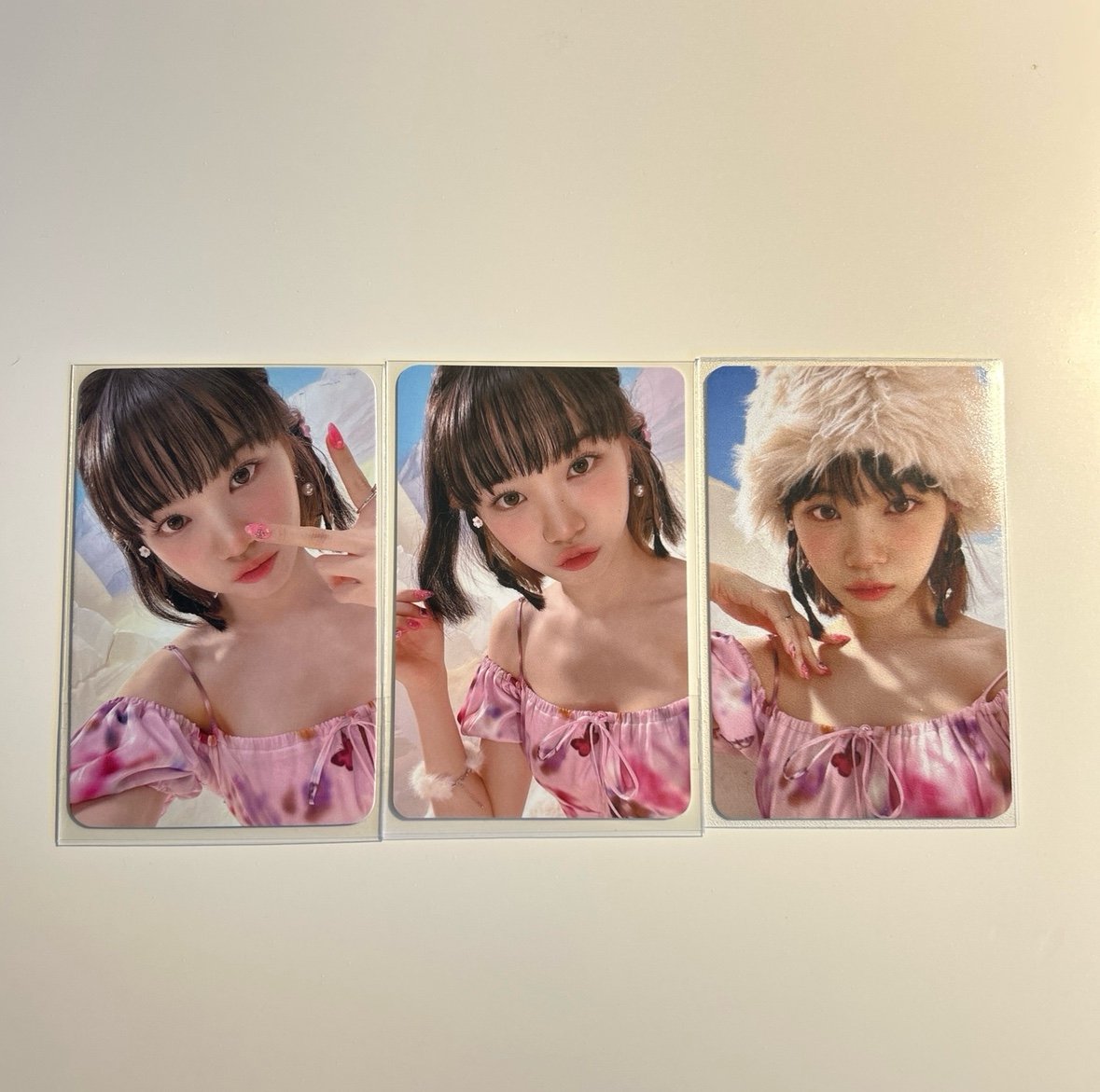 Lesserafim antifragile Chaewon photocard set