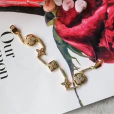 Ahava SCARLETT BRACELET Gold & Diamonds