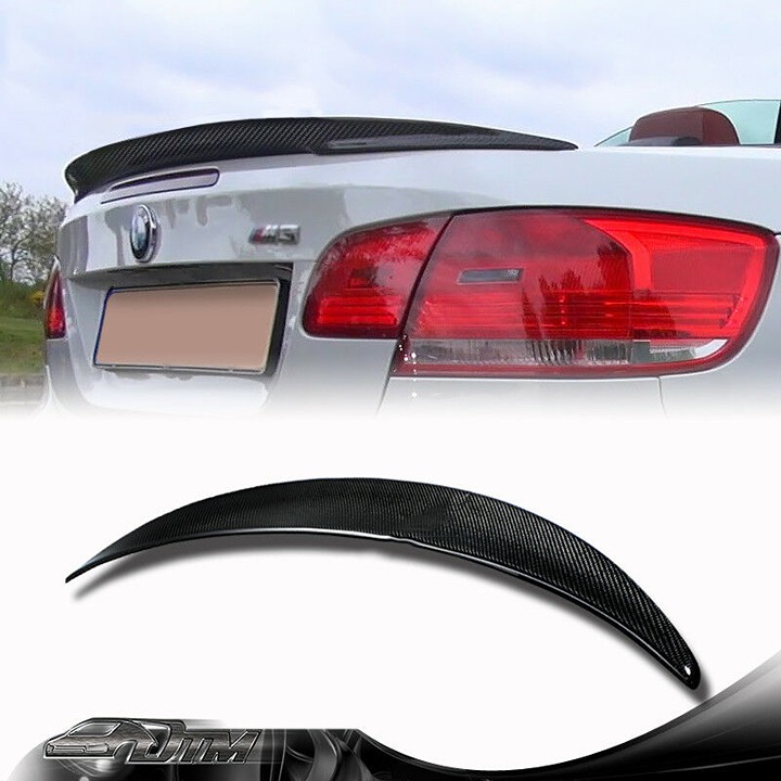 2007-2014 For BMW 3 Series E93 Convertible Rear Spoiler PG P Style Gloss Black B
