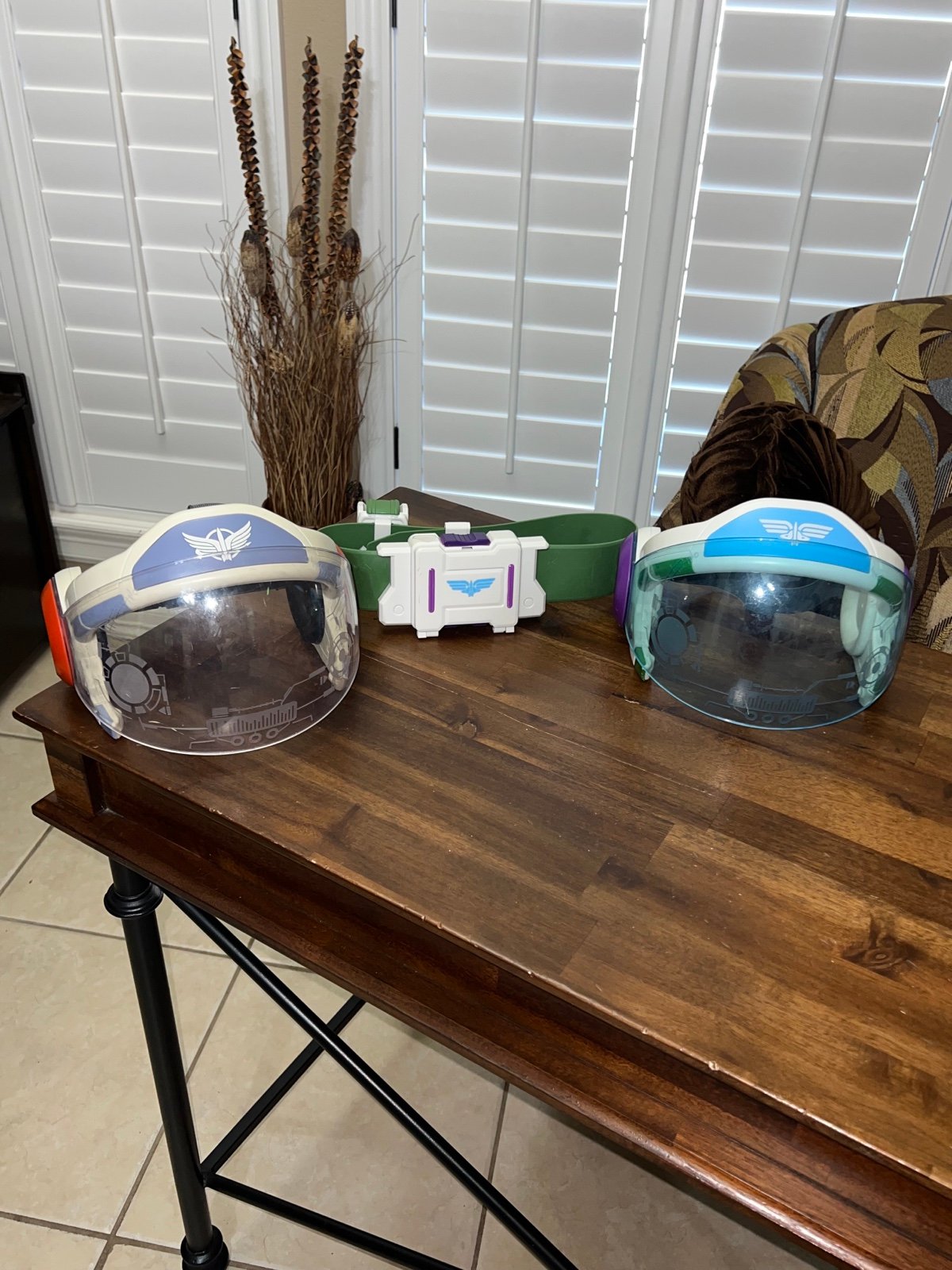 Disney Pixar Lightyear Space Ranger Training Visors and Belt Costume Toy